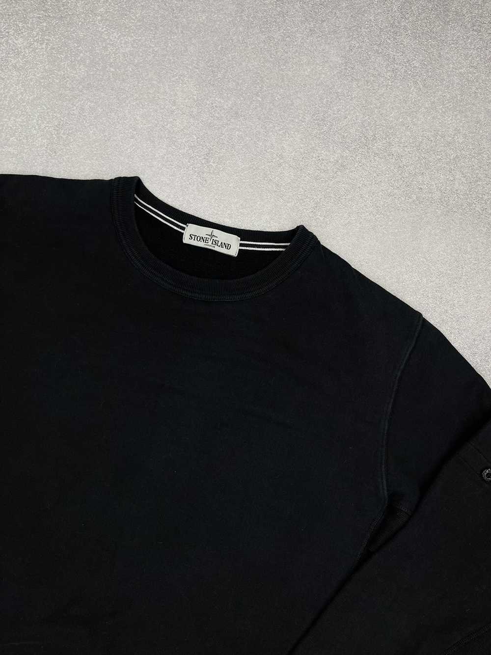 Stone Island × Vintage Stone Island Black Garment… - image 3