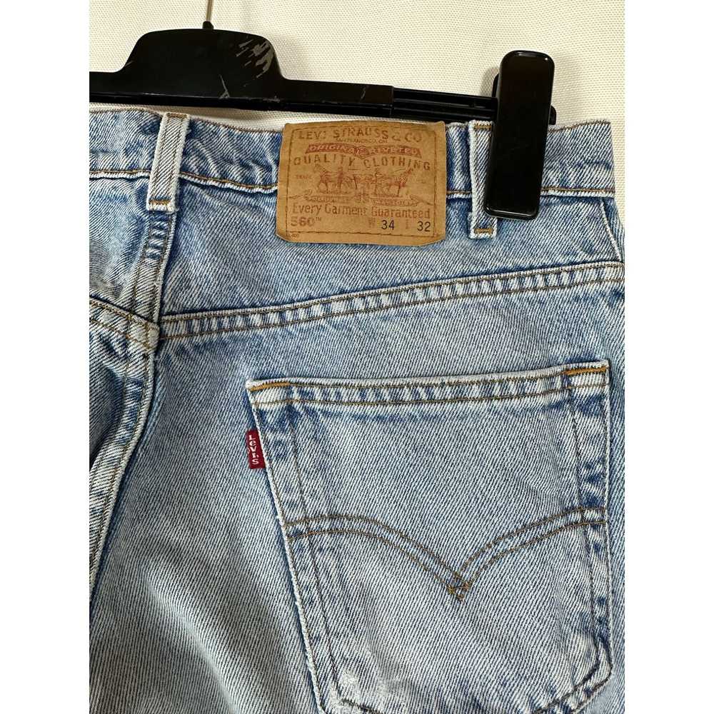 Levi's Vintage 90s Levis Red Tab 560 Jeans size W… - image 4