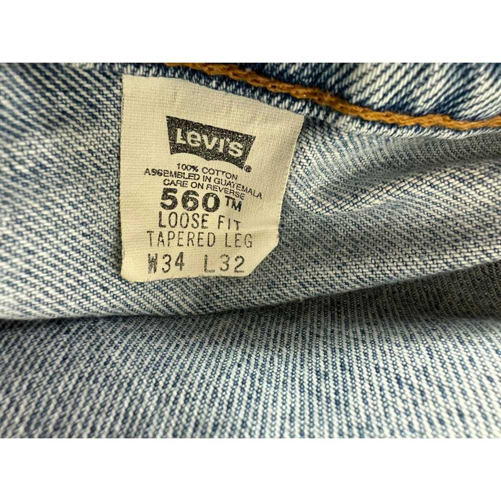 Levi's Vintage 90s Levis Red Tab 560 Jeans size W… - image 6