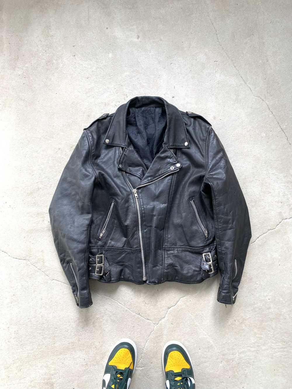 Archival Clothing × Leather Jacket × Racing Rare!… - image 2
