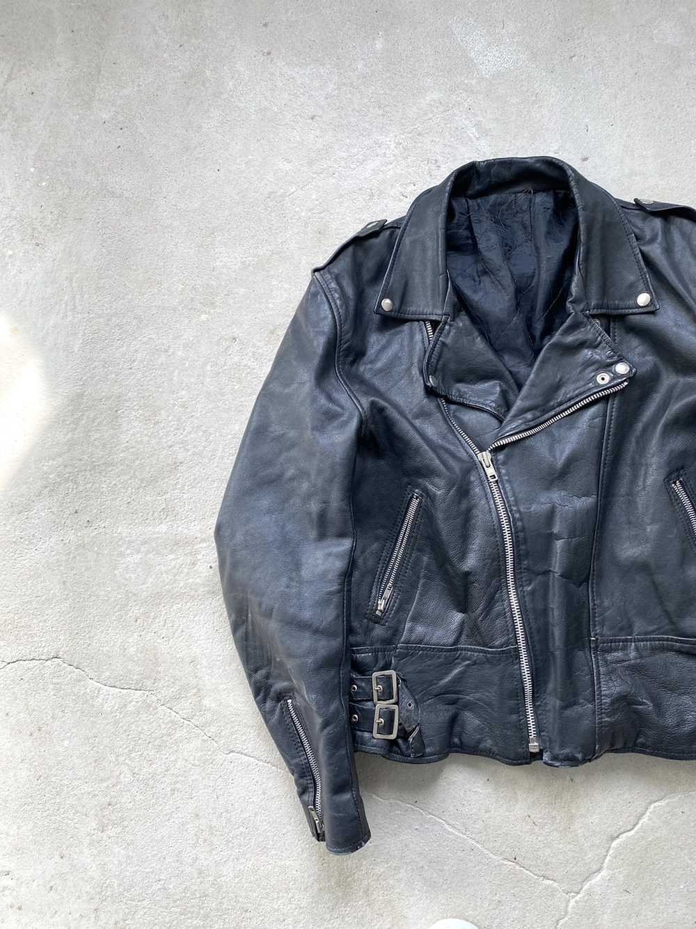 Archival Clothing × Leather Jacket × Racing Rare!… - image 3