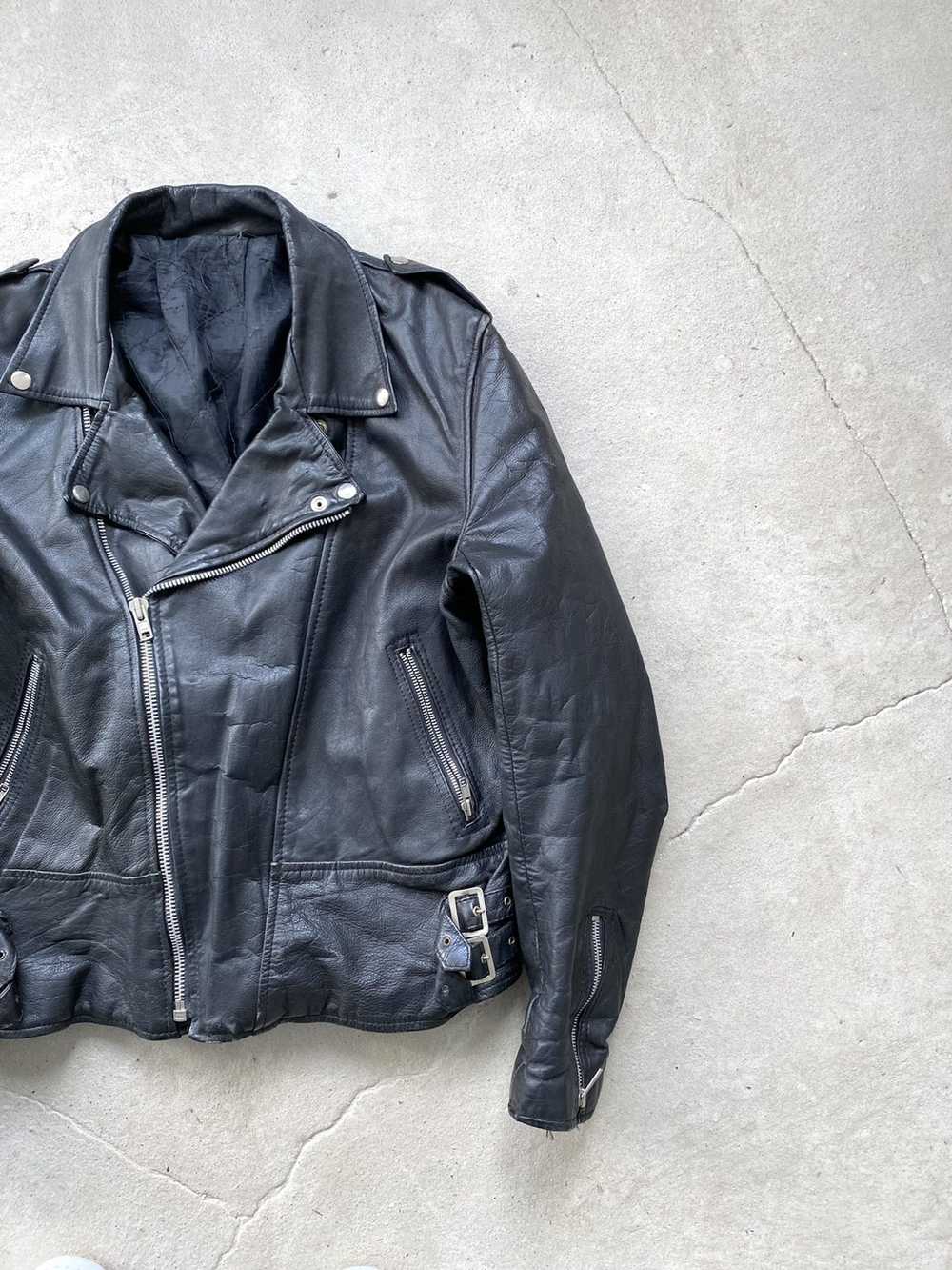 Archival Clothing × Leather Jacket × Racing Rare!… - image 4