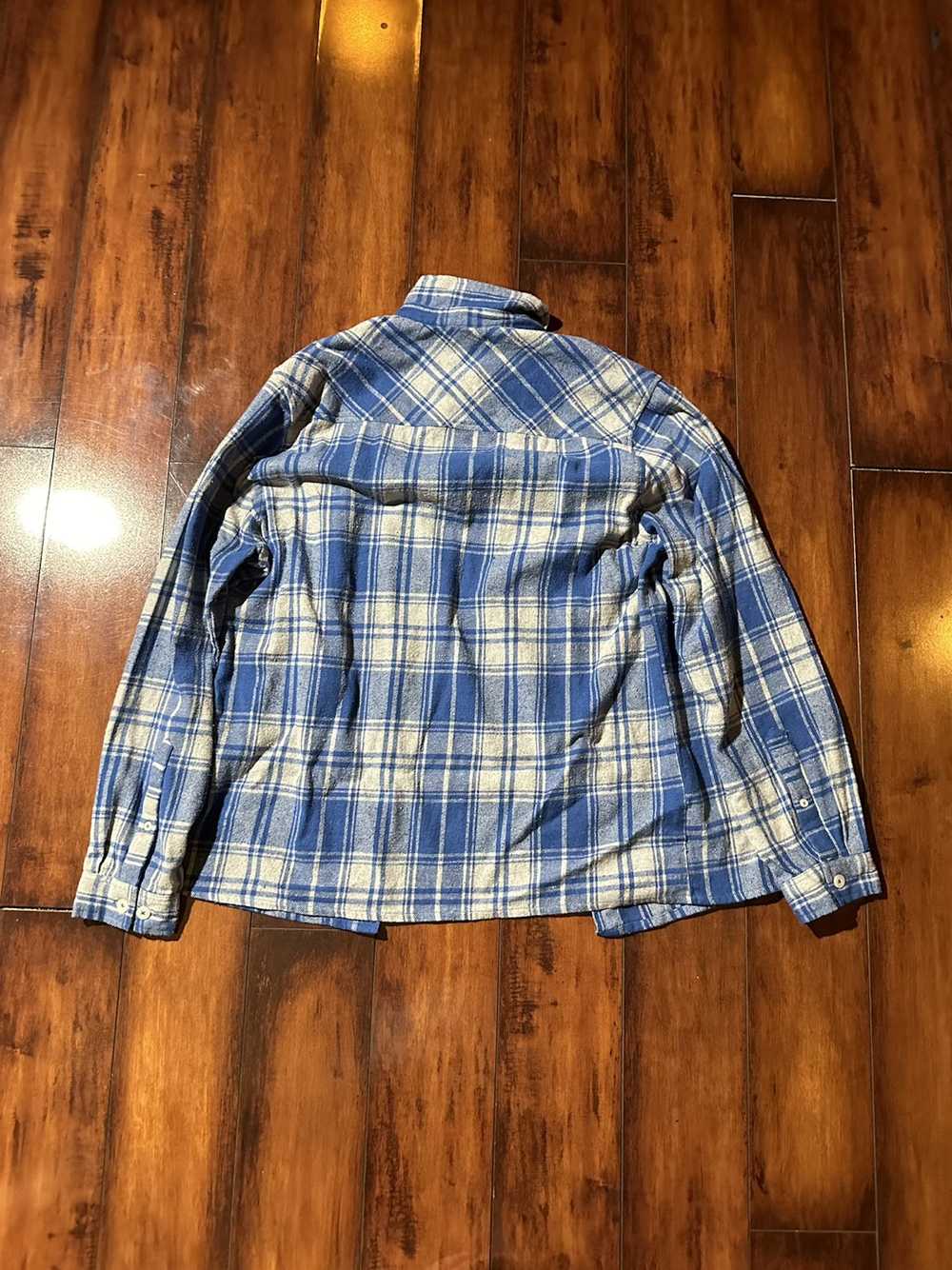 Boohoo BoohooMan Blue Flannel - image 3