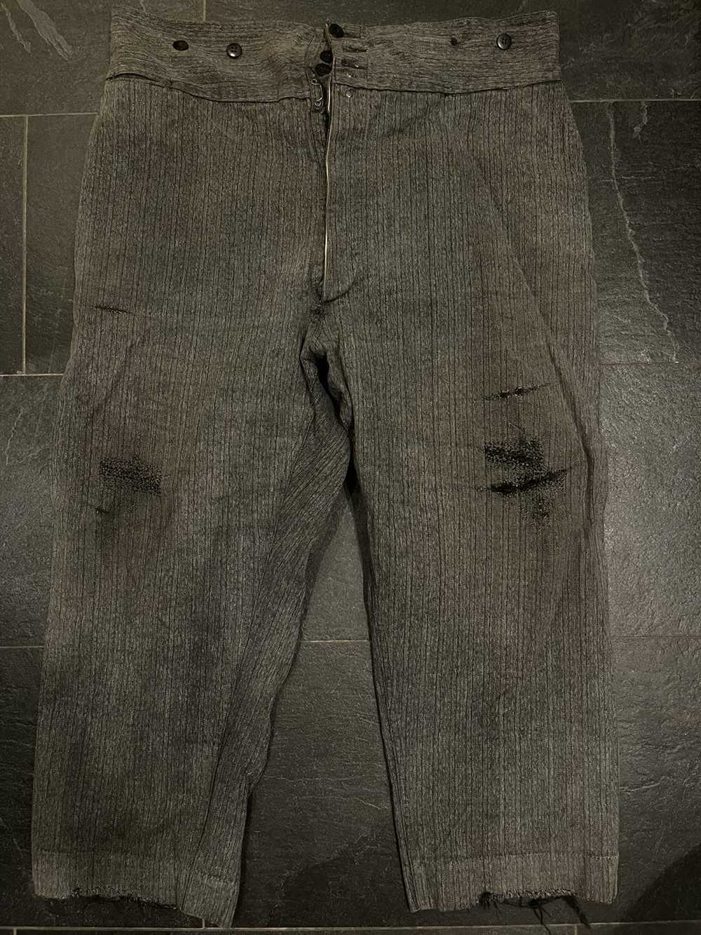 Antique × Vintage 40s French Workpants - image 1