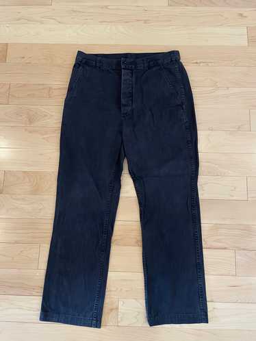 Margaret Howell｜CHINO PANTS (MHL UTILITY TROUSER - NAVY Shop MHL by Margaret Howell MHL UTILITY TROUSER / NAVY from