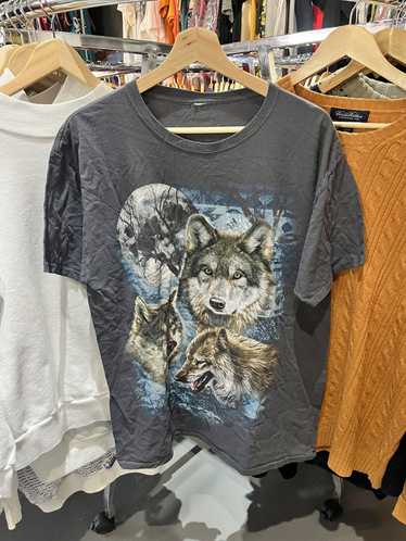 Animal Tee × Streetwear × Vintage Vintage Y2K Wol… - image 1