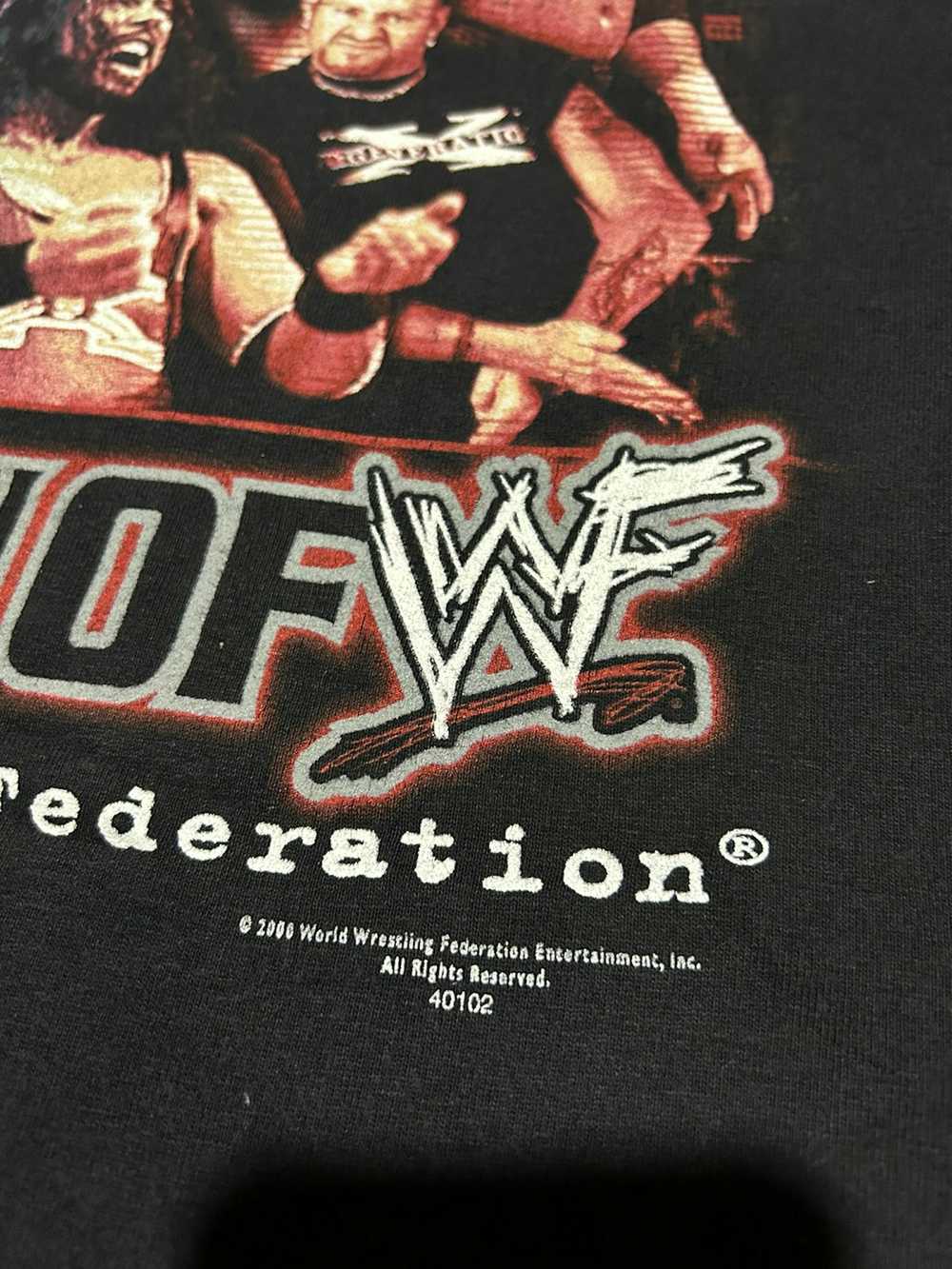 Vintage × Wwf 2000s The Men Of WWF Tshirt - image 6