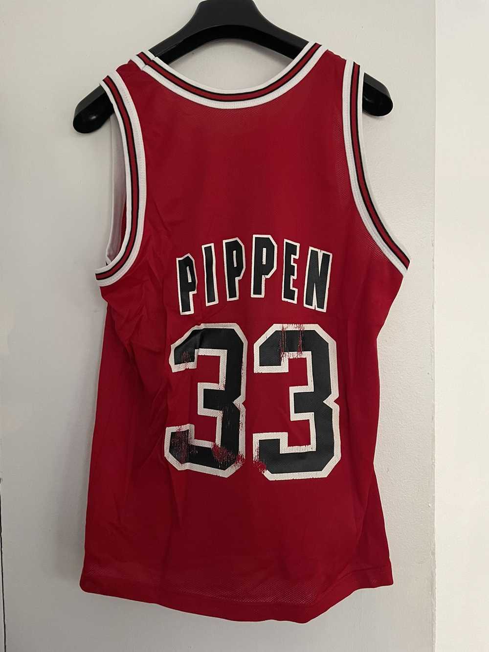 NBA Scottie Pippen Bulls 33 Vintage Jersey NBA Si… - image 2