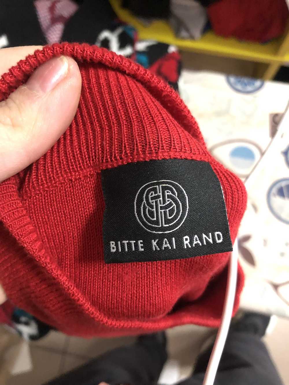 Vintage Vintage Bitte Kai rand t-shirt sweater 90… - image 4