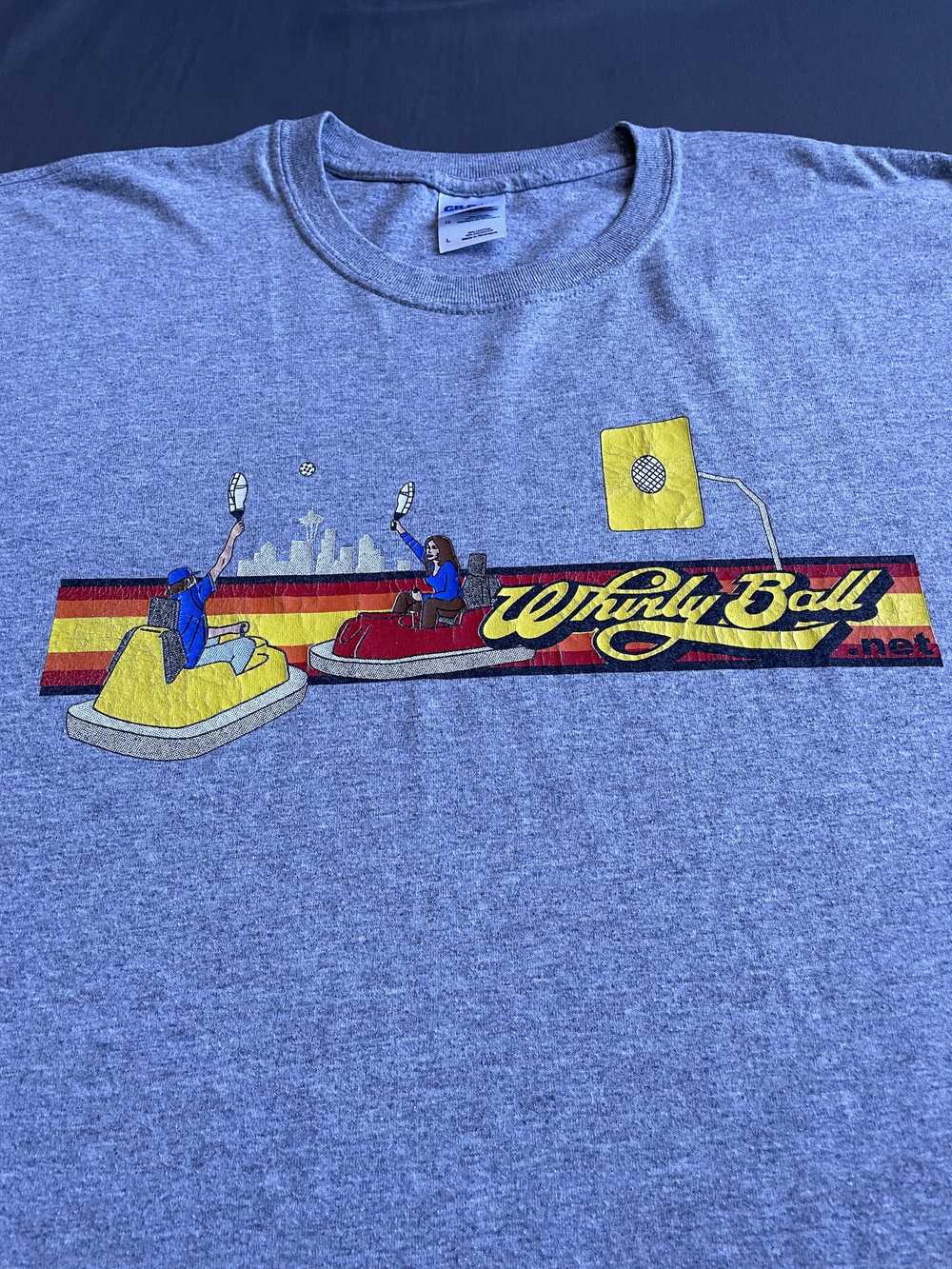 Gildan Vintage Whirlyball Graphic T-Shirt - image 2