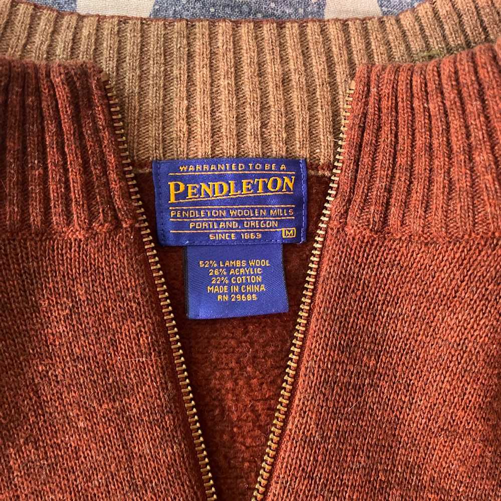 Pendleton × Vintage Pendleton lambs wool sweater - image 2
