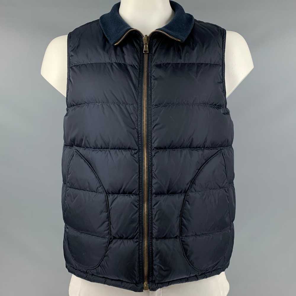 Paul Smith Navy Quilted Nylon Zip Up Vest - image 1