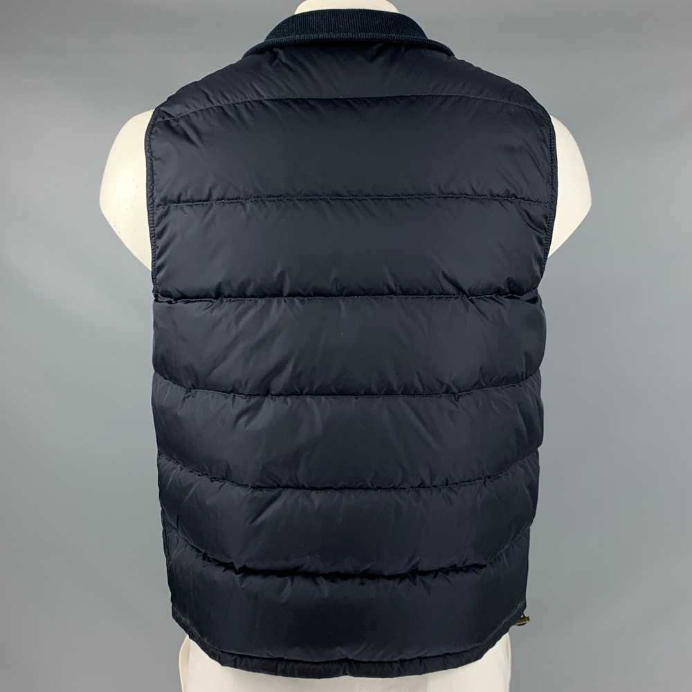 Paul Smith Navy Quilted Nylon Zip Up Vest - image 3