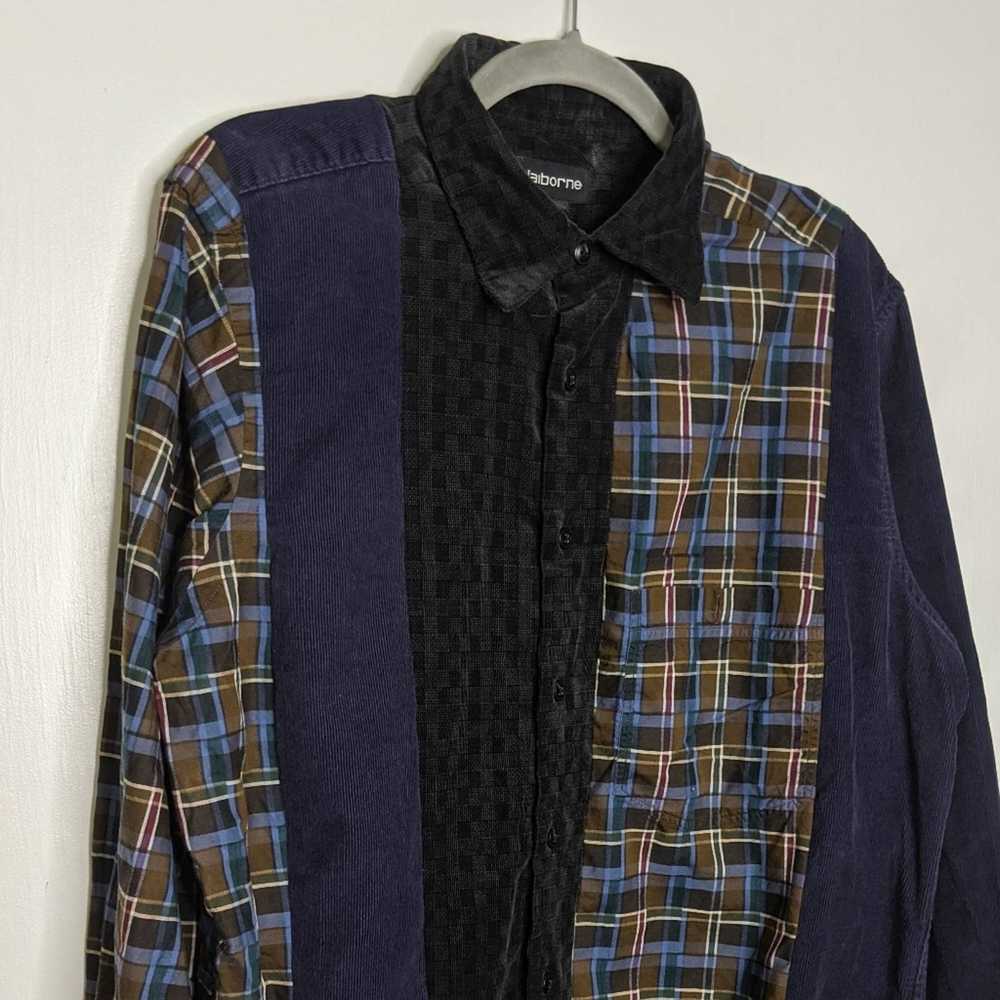 Vintage Vintage Custom Cut Sew Flannel Button Shi… - image 2