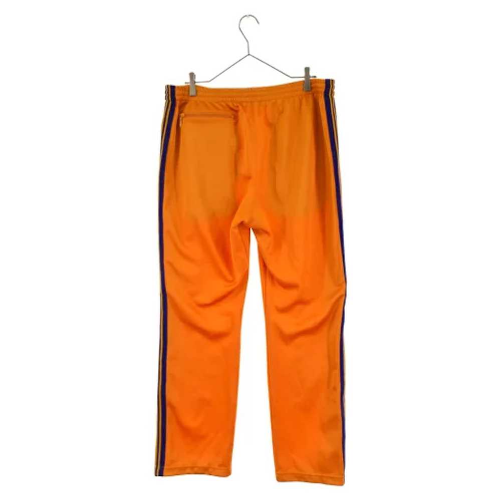 Needles Jogger Narrow Track Pants Jersey Elastic Waist Yellow