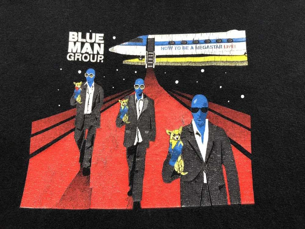 Band Tees × Gildan Blue Man Group Theatre Group T… - image 5