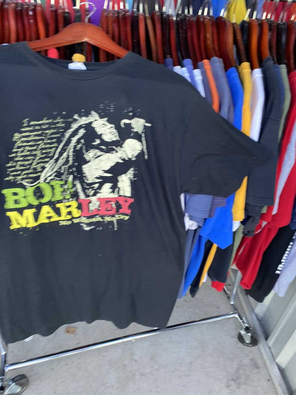 Bob Marley Vintage bob marley tee black xl music … - image 3