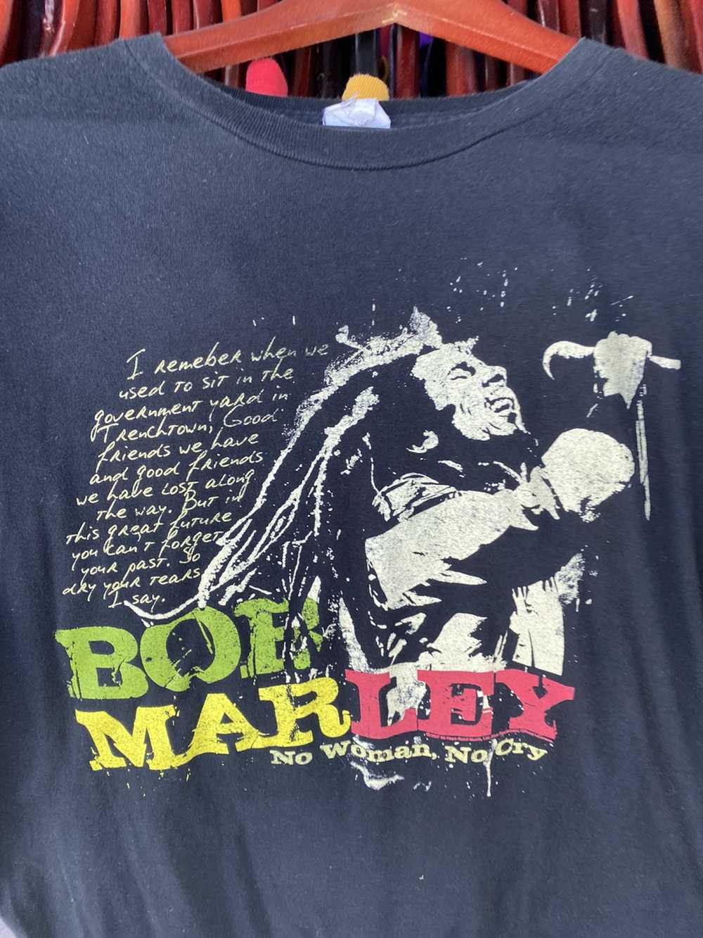 Bob Marley Vintage bob marley tee black xl music … - image 4