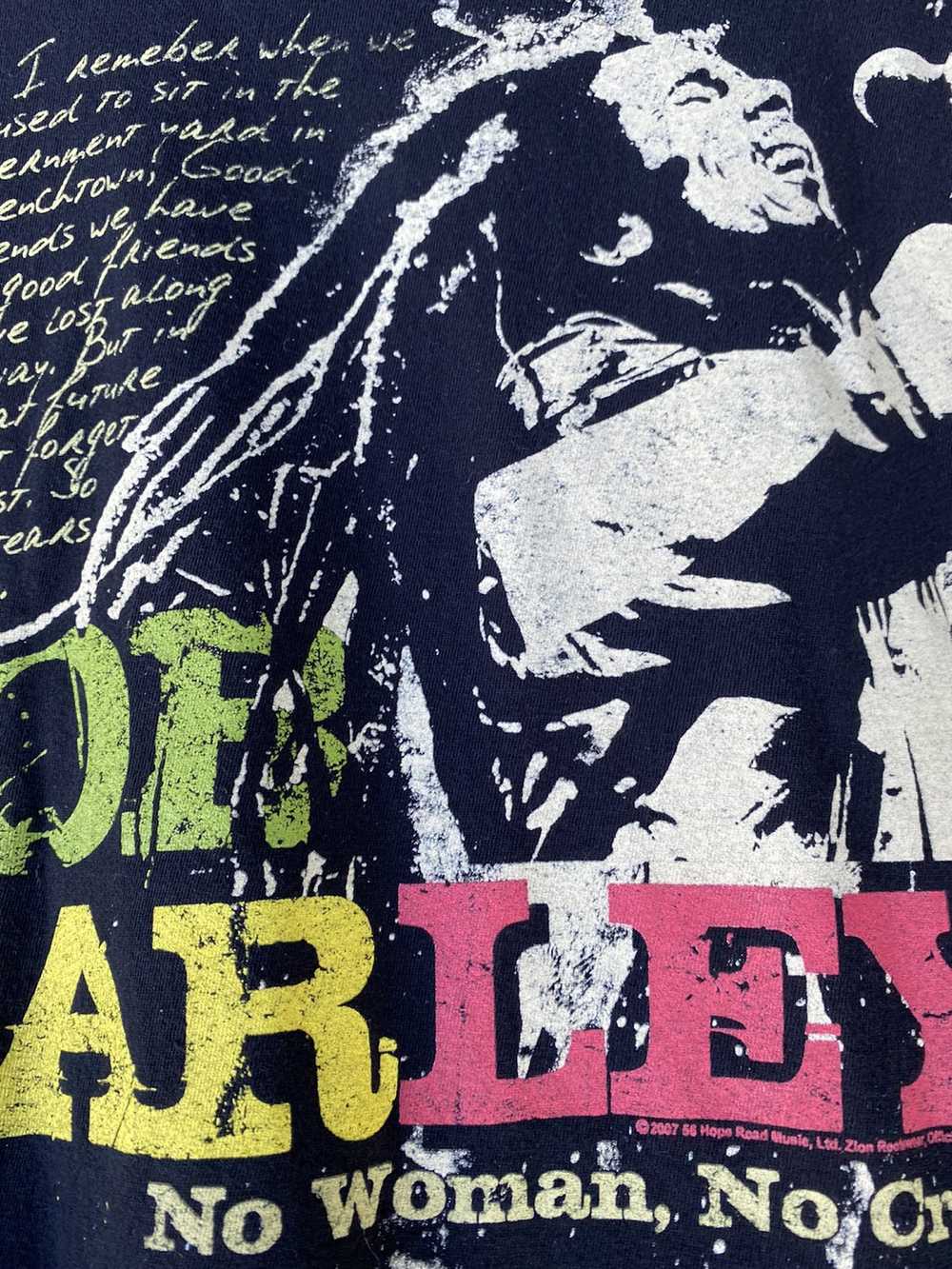 Bob Marley Vintage bob marley tee black xl music … - image 6