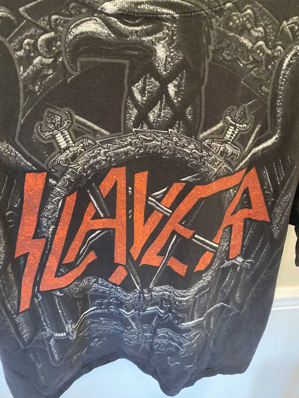 Other Slayer mens rock band tee black medium - image 6