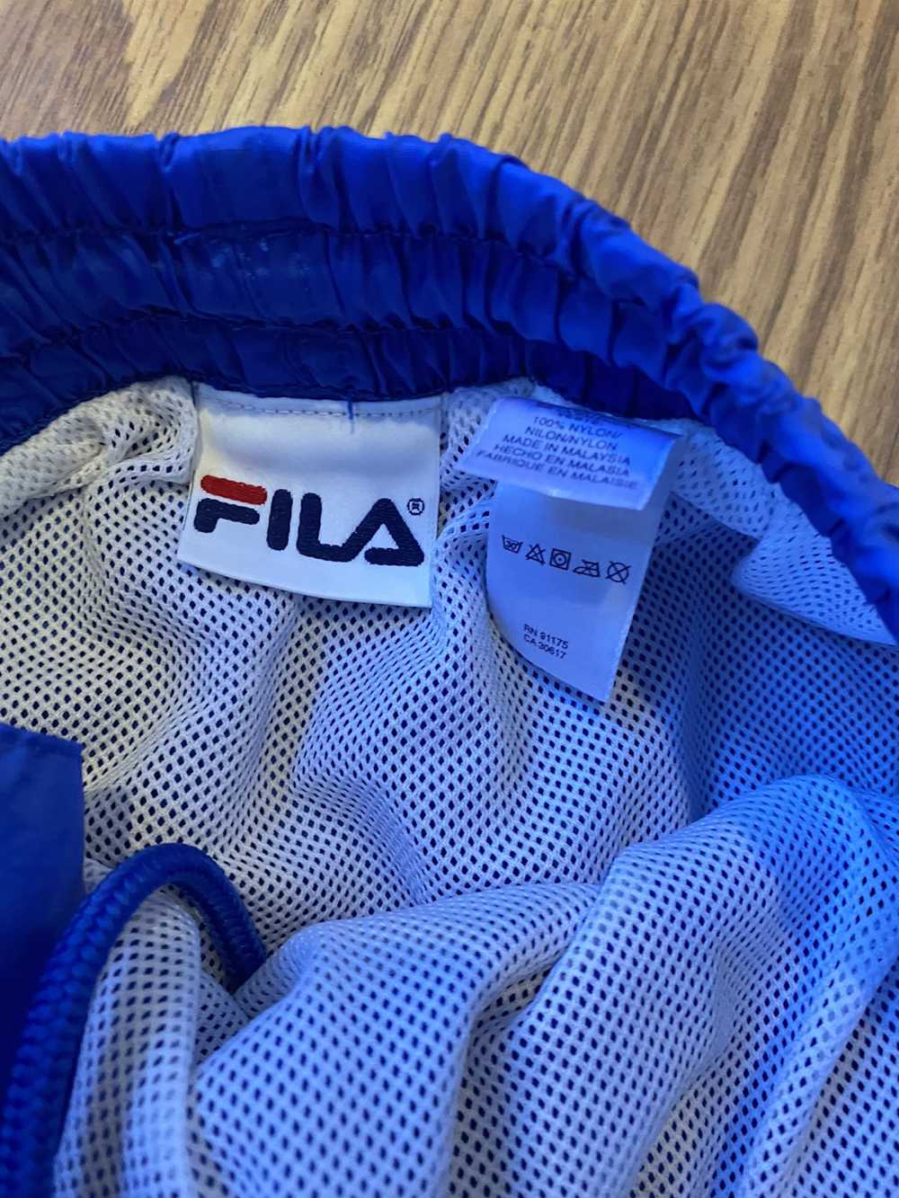 Fila Vintage fila shorts blue medium - image 4