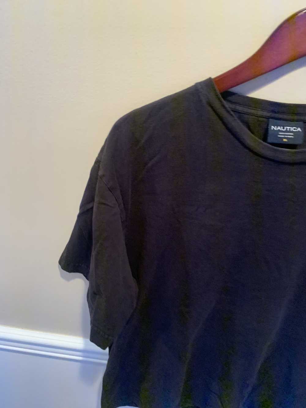 Nautica Nautica short sleeve black tee xl - image 2