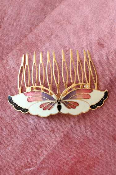 Butterfly Hair Comb - image 1