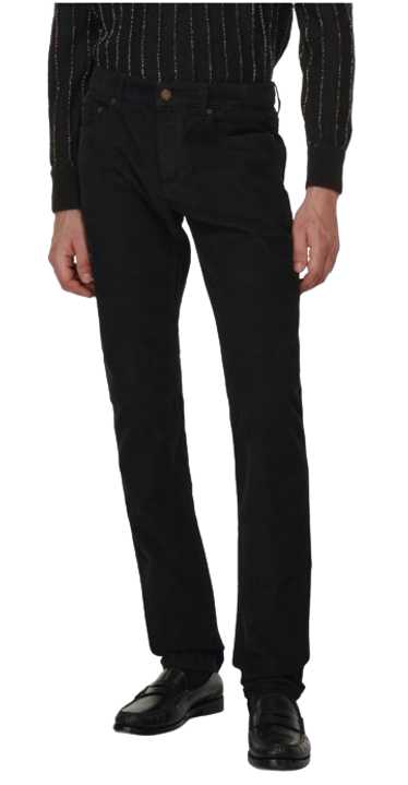 Managed by hewi Saint Laurent Black Corduroy Trous