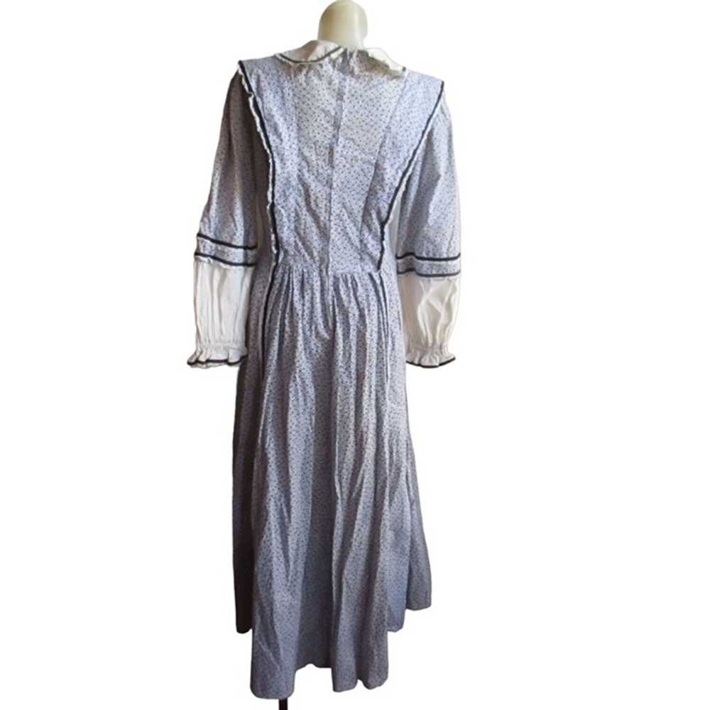 Vintage Handmade Prairie Dress Bonnet Womens 12/1… - image 2