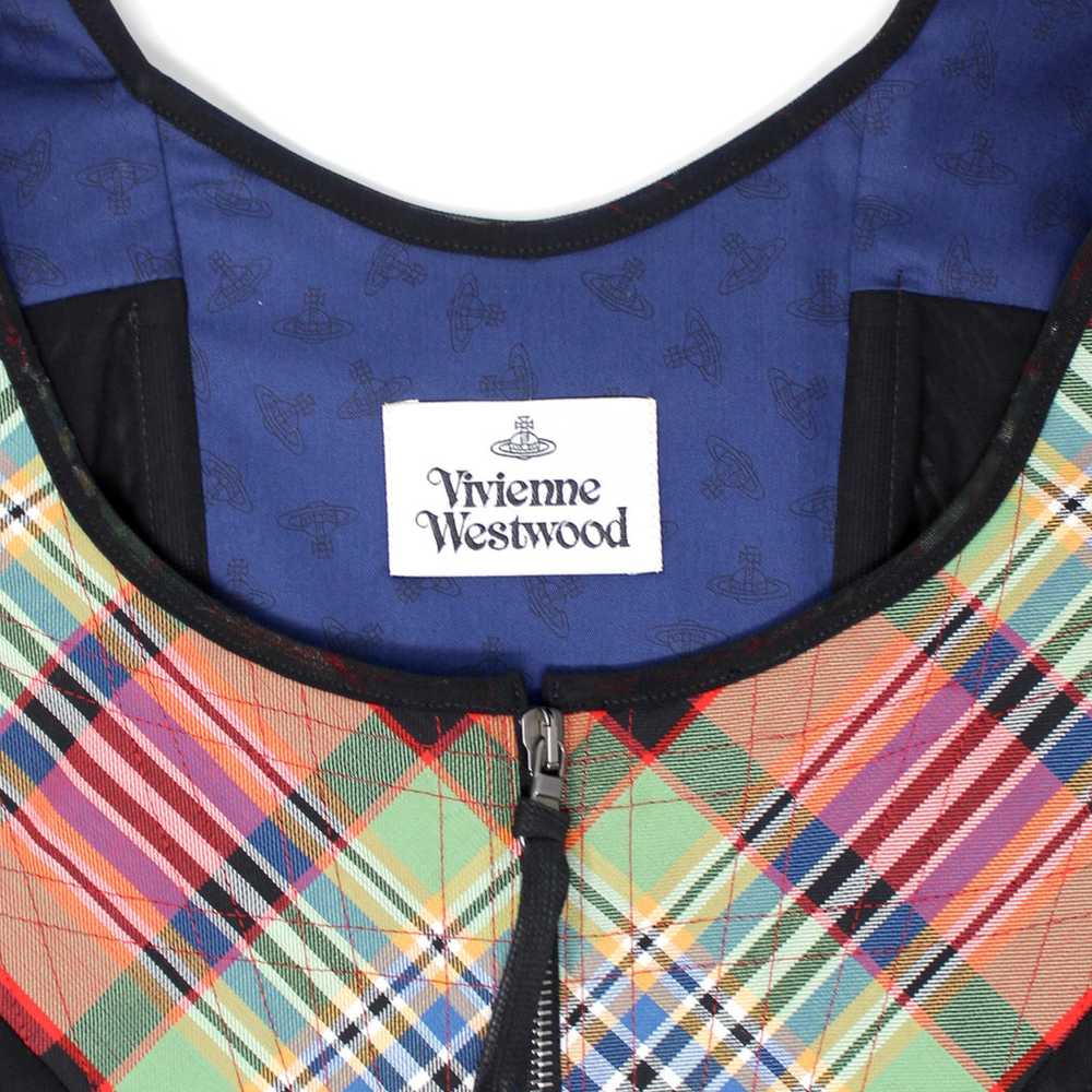 Vivienne Westwood Tartan Portrait Corset, SS22, U… - image 5