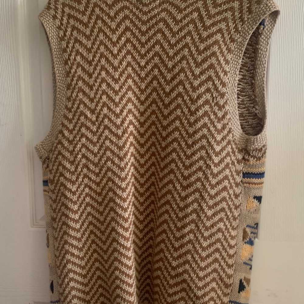 Women’s Large Vintage Cape Isle Knitters Sweater … - image 10