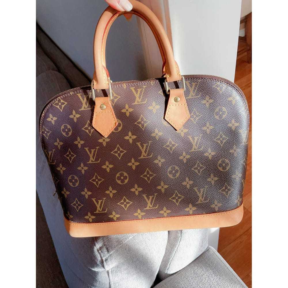 Louis Vuitton Alma leather handbag - image 2