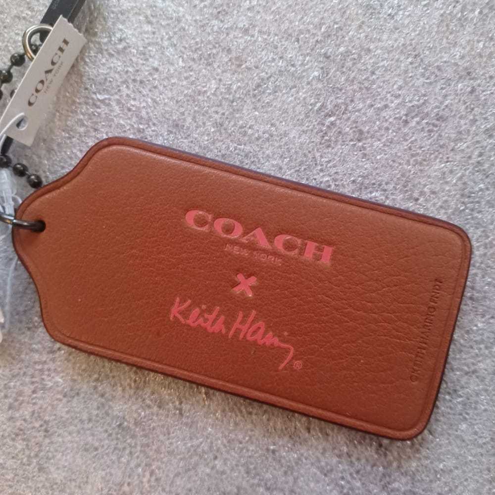 Coach Leather bag charm - image 4
