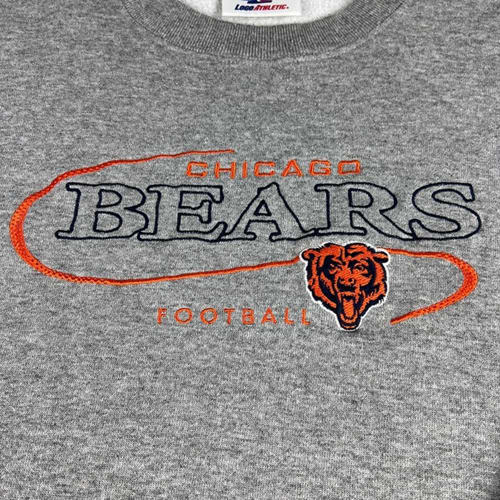 VTG Logo Athletic Chicago Bears Sweatshirt Extra … - image 4