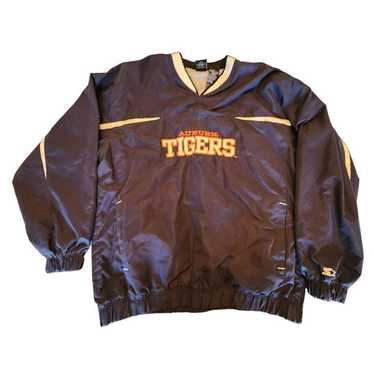 Vintage Starter Mens Auburn Tigers Pullover Windbr