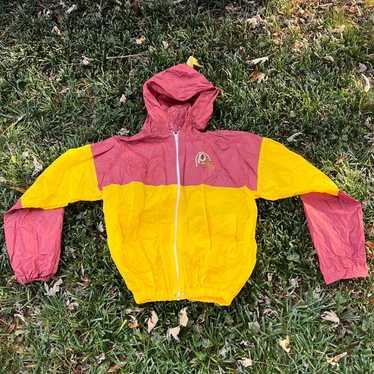 Vintage 1993 Redskins Rainmate rain jacket size m… - image 1