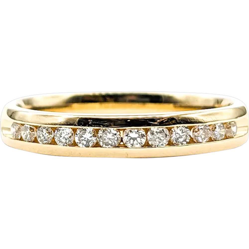 Stunning 0.25ctw Diamond Ring in Yellow Gold - image 1