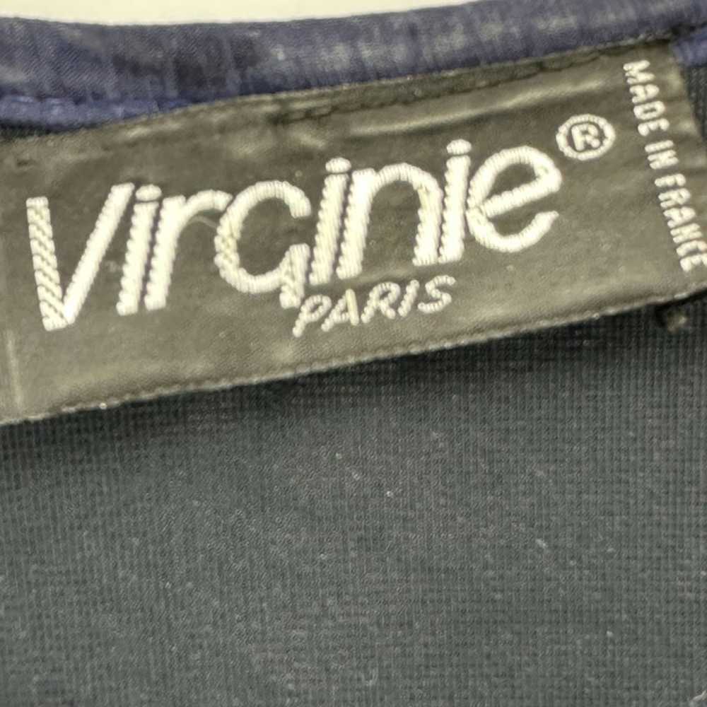 VIRGINIE PARIS Dress Womens Pulover VTG 80's Acco… - image 8
