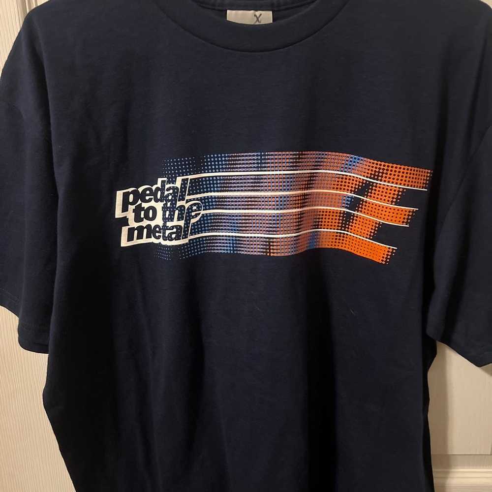 Nike Spell Out T-Shirt Motion Logo Pedal To The M… - image 1