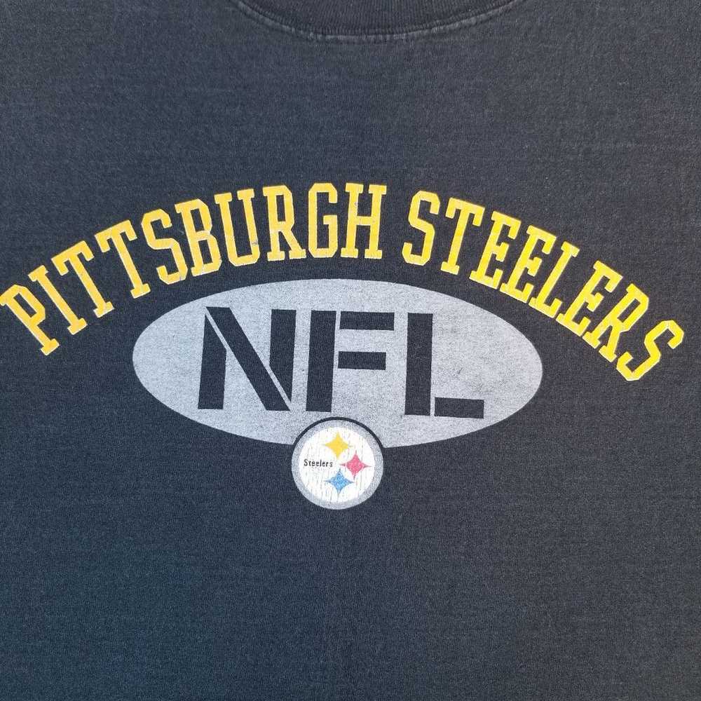 Vintage Reebok Pittsburgh Steelers Graphic Tshirt… - image 2