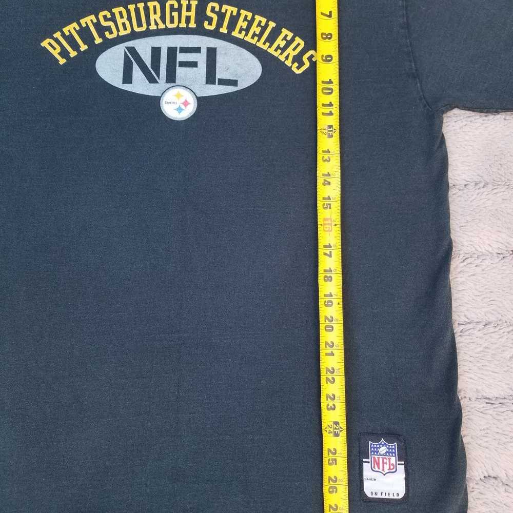 Vintage Reebok Pittsburgh Steelers Graphic Tshirt… - image 8