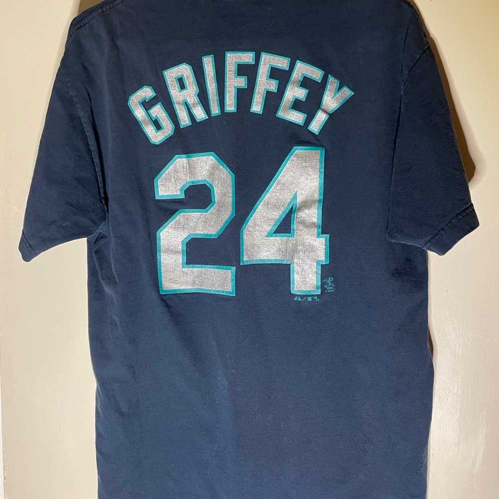 majestic mlb seattle mariners ken grifffey jr. #24 - image 3