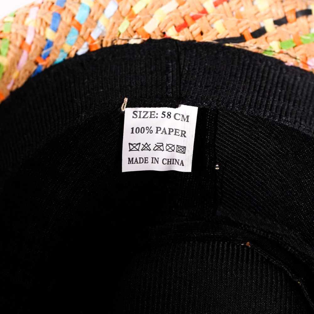 Other Fedora Hipster Hip Hop Hat Striped Straw We… - image 8