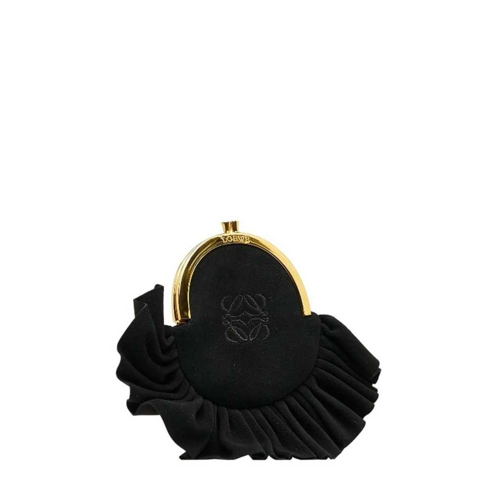 Loewe LOEWE Anagram Embroidery Frill Coin Purse C… - image 2