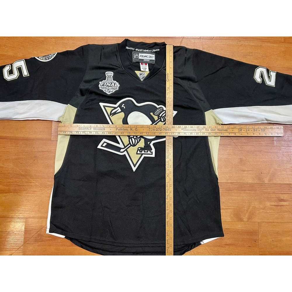 Reebok Pittsburgh Penguins #25M. Talbot Jersey Ad… - image 8