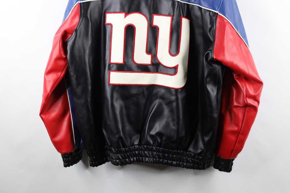 Vintage Vintage New York Giants Football Faux Lea… - image 11