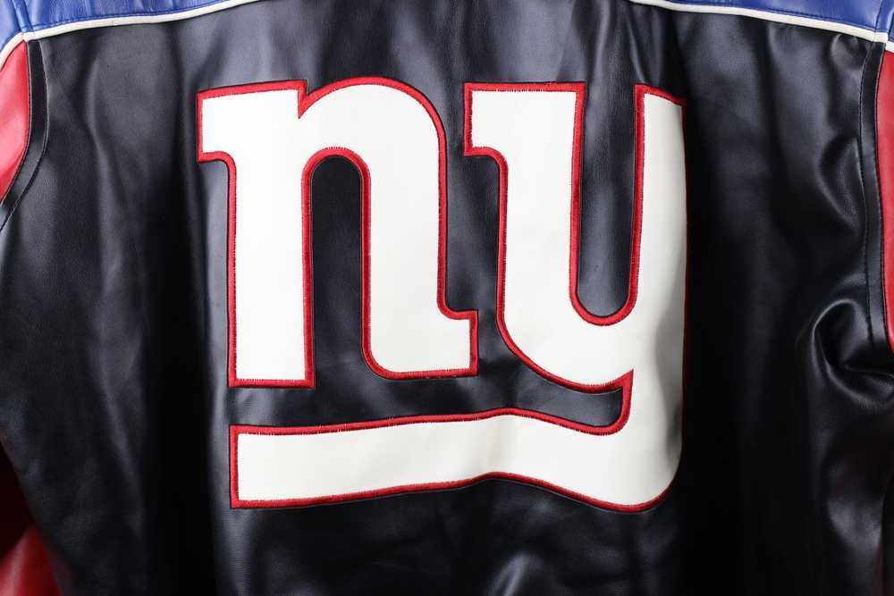 Vintage Vintage New York Giants Football Faux Lea… - image 8