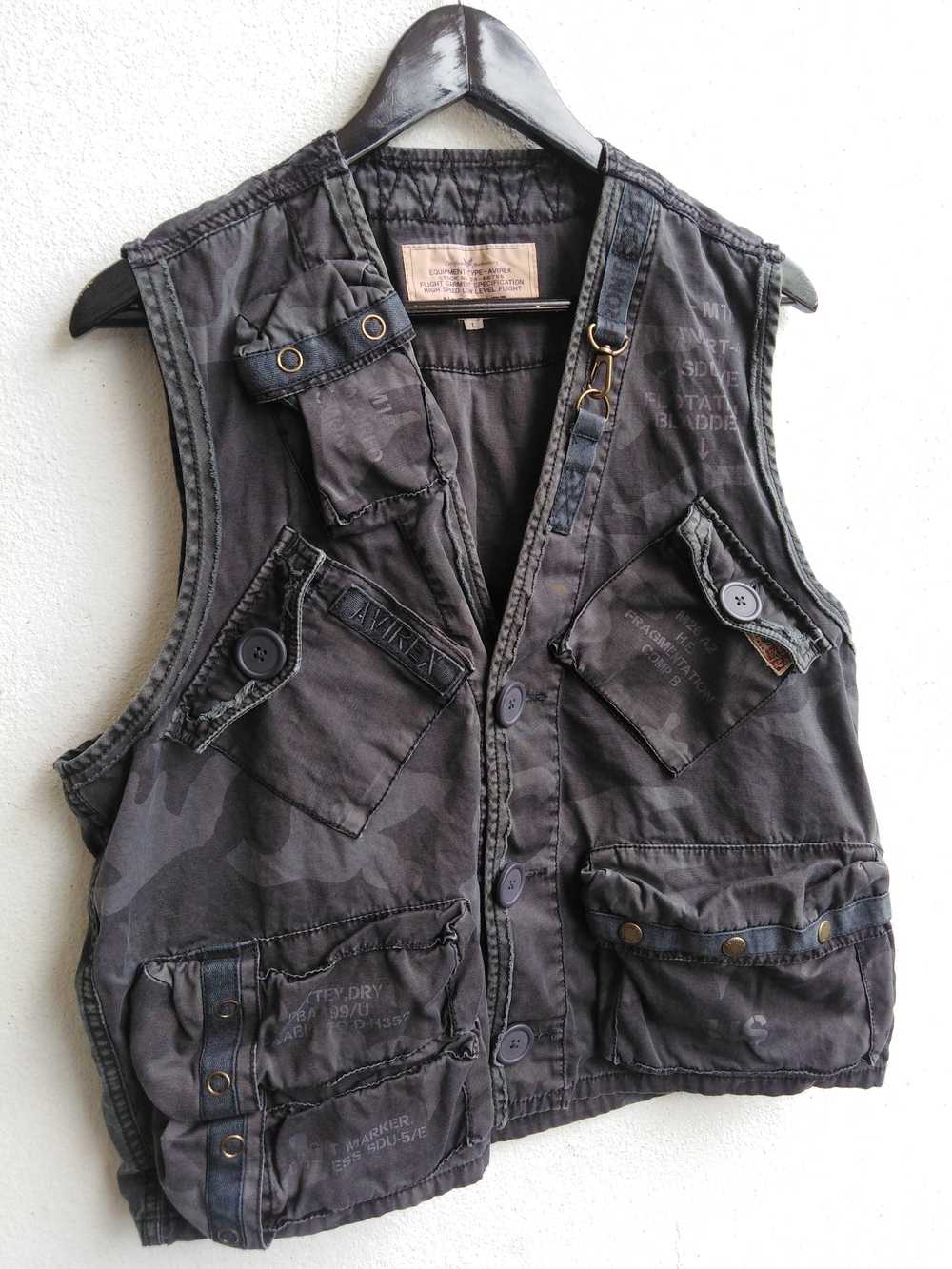 Avirex × Us Air Force Avirex Tactical Vest Jacket - image 3