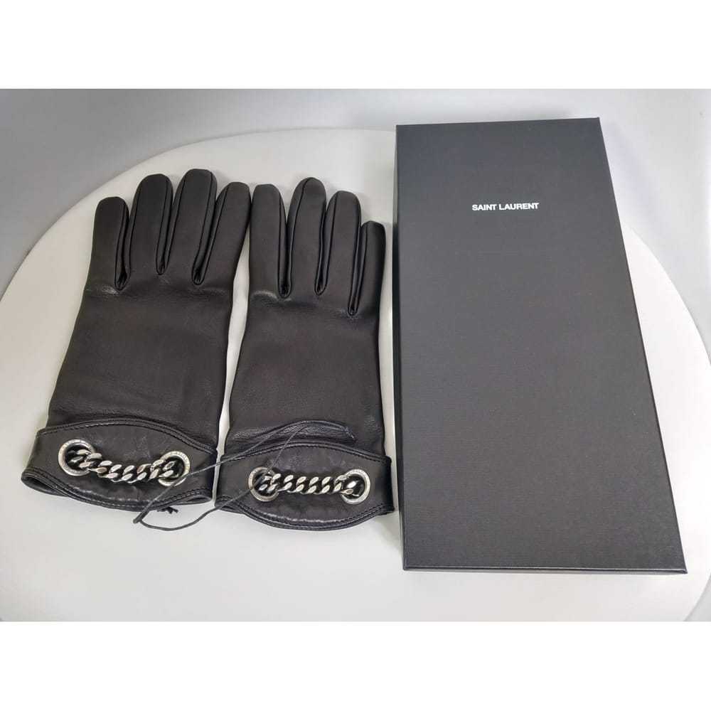Saint Laurent Leather gloves - image 10