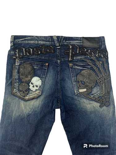 Hype × Skull Jeans × Streetwear Pasta Denim jean … - image 1